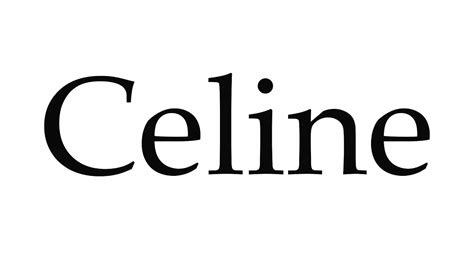 brand celine|how to pronounce celine brand.